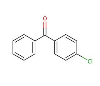 4-Chlorobenzophenone (CAS 134-85-0) - chemical structure image