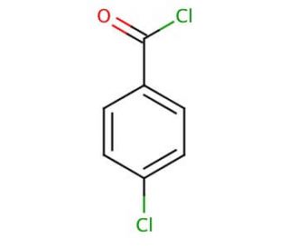 4-Chlorobenzoyl chloride (CAS 122-01-0) - chemical structure image