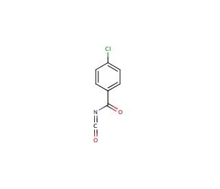 4-chlorobenzoyl isocyanate (CAS 30280-44-5) - chemical structure image