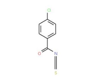 4-Chlorobenzoyl isothiocyanate (CAS 16794-67-5) - chemical structure image