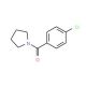(4-Chlorobenzoyl)pyrrolidine (CAS 349644-07-1) - chemical structure image