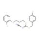 (4-Chlorobenzyl) [3-(2-chlorophenoxy)ethyl]-cyanocarbonimidodithioate - chemical structure image