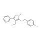 4-Chlorobenzyl 4-(chloromethyl)-1-methyl-3-phenyl-1H-pyrazol-5-yl sulfide - chemical structure image