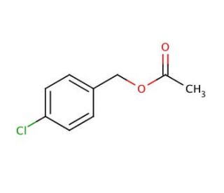 4-Chlorobenzyl acetate (CAS 5406-33-7) - chemical structure image