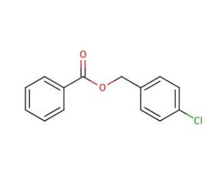 4-Chlorobenzyl benzoate (CAS 20386-93-0) - chemical structure image