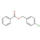 4-Chlorobenzyl benzoate (CAS 20386-93-0) - chemical structure image