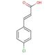4-Chlorocinnamic acid (CAS 1615-02-7) - chemical structure image