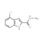 4-Chloroindole-2-carbohydrazide - chemical structure image