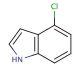 4-Chloroindole (CAS 25235-85-2) - chemical structure image