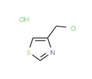 4-(Chloromethyl)-1,3-thiazole hydrochloride (CAS 7709-58-2) - chemical structure image