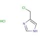 4-Chloromethyl-1H-imidazole Hydrochloride (CAS 38585-61-4) - chemical structure image
