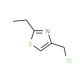 4-(chloromethyl)-2-ethyl-1,3-thiazole (CAS 40516-60-7) - chemical structure image