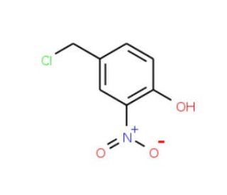 4-(chloromethyl)-2-nitrophenol (CAS 6694-75-3) - chemical structure image