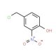 4-(chloromethyl)-2-nitrophenol (CAS 6694-75-3) - chemical structure image