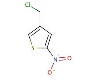 4-(chloromethyl)-2-nitrothiophene - chemical structure image