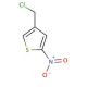 4-(chloromethyl)-2-nitrothiophene - chemical structure image