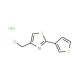 4-(chloromethyl)-2-thien-3-yl-1,3-thiazole hydrochloride (CAS 54747-64-7) - chemical structure image