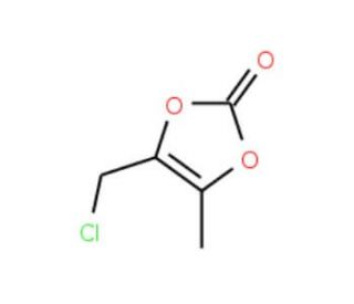 4-Chloromethyl-5-methyl-1,3-dioxol-2-one (CAS 80841-78-7) - chemical structure image