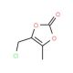 4-Chloromethyl-5-methyl-1,3-dioxol-2-one (CAS 80841-78-7) - chemical structure image