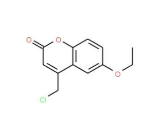4-(Chloromethyl)-6-ethoxy-2H-chromen-2-one (CAS 933916-95-1) - chemical structure image