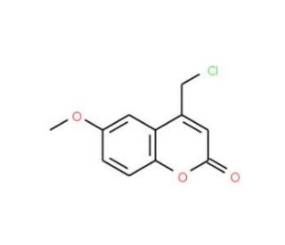 4-(Chloromethyl)-6-methoxy-2H-chromen-2-one (CAS 163684-51-3) - chemical structure image