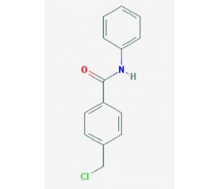 4-(chloromethyl)-N-phenylbenzamide (CAS 226250-00-6) - chemical structure image