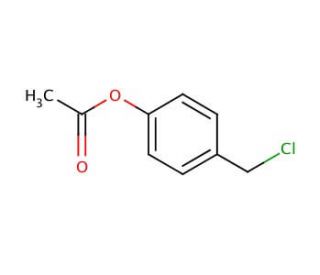 4-(Chloromethyl)phenyl acetate (CAS 39720-27-9) - chemical structure image