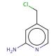 4-(chloromethyl)pyridin-2-amine - chemical structure image