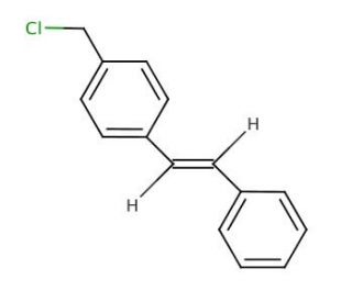 4-Chloromethylstilbene, predominantly trans (CAS 150253-59-1) - chemical structure image