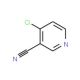 4-Chloronicotinonitrile (CAS 89284-61-7) - chemical structure image