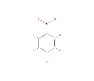 4-Chloronitrobenzene-d4 (CAS 68239-23-6) - chemical structure image