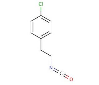 4-Chlorophenethyl isocyanate (CAS 55121-08-9) - chemical structure image