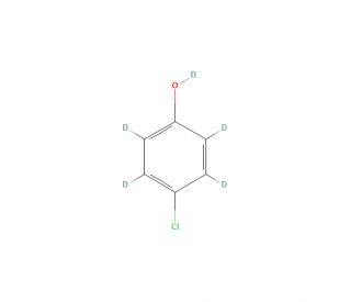 4-Chlorophenol-d4 (CAS 285132-91-4) - chemical structure image