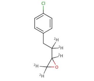 4-Chlorophenyl-1,2-epoxybutane-d5 - chemical structure image