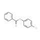 4-Chlorophenyl benzoate (CAS 2005-08-5) - chemical structure image