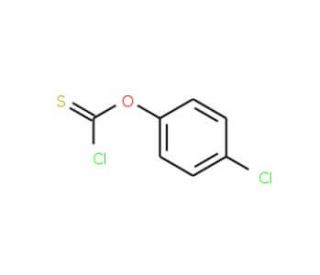 4-Chlorophenyl chlorothionoformate (CAS 937-64-4) - chemical structure image