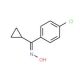 (4-chlorophenyl)(cyclopropyl)methanone oxime - chemical structure image