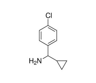 (4-chlorophenyl)(cyclopropyl)methylamine - chemical structure image