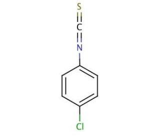 4-Chlorophenyl isothiocyanate (CAS 2131-55-7) - chemical structure image
