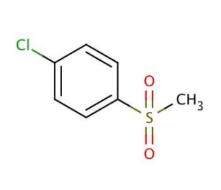 4-Chlorophenyl methyl sulfone (CAS 98-57-7) - chemical structure image