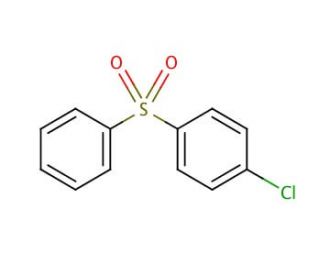 4-Chlorophenyl phenyl sulfone (CAS 80-00-2) - chemical structure image