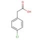4-Chlorophenylacetic acid (CAS 1878-66-6) - chemical structure image