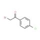 4-Chlorophenylacylbromide (CAS 536-38-9) - chemical structure image