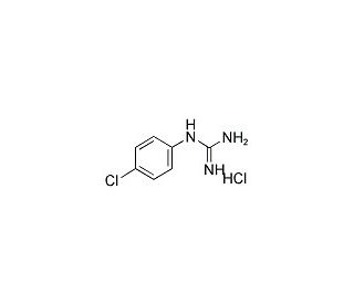 4-Chlorophenylguanidine hydrochloride (CAS 14279-91-5) - chemical structure image