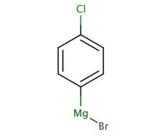 4-Chlorophenylmagnesium bromide solution (CAS 873-77-8) - chemical structure image