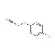 (4-Chlorophenylthio)acetonitrile (CAS 18527-19-0) - chemical structure image