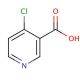 4-Chloropyridine-3-carboxylic acid (CAS 10177-29-4) - chemical structure image