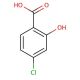 4-Chlorosalicylic acid 的分子结构, CAS编号: 5106-98-9 4-Chlorosalicylic acid (CAS 5106-98-9) - chemical structure image