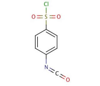 4-(Chlorosulfonyl)phenyl isocyanate (CAS 6752-38-1) - chemical structure image