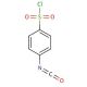 4-(Chlorosulfonyl)phenyl isocyanate (CAS 6752-38-1) - chemical structure image